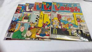 lot 21 image: Archie Series Laugh Comic Books Lot of 5 Issues