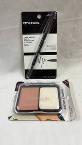 lot 22 image: Covergirl Easy Breezy Brow Micro-Fine Pencil Crayon Soft Brown  Colormates Compact Makeup
