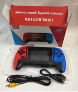 lot 33 image: Game Joystick Remote Sensing Game Console 3.5 Screen Size Handheld