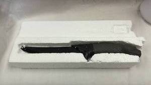 lot 37 image: Fixed Blade Knife with Decorative Guard and Handle