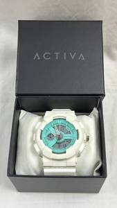 lot 46 image: Brand new Activa Pixel X Invicta Digital Unisex Watch - 50mm. White