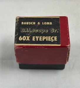 lot 63 image: Bausch & Lomb 60X Eyepiece Lot with Original Box and Accessories
