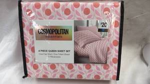 lot 83 image: Queen Sheet 4-Piece Set