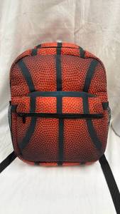 lot 127 image: Basketball Print Backpack with Black Straps