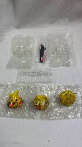 lot 136 image: Glass Water Pipe Accessories Lot