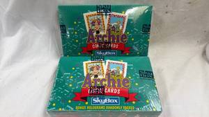 lot 141 image: Archie Comic Cards SkyBox Factory Sealed Box Lot of 2