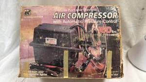 lot 152 image: Interdynamics Deluxe Portable Electric Air Compressor 160 PSI Automatic Pressure Control