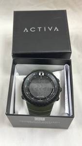 lot 157 image: Brand new Activa Odyssey X Invicta Mens Digital Watch  53mm. Army Green