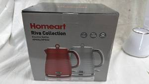 lot 199 image: Homeart Riva Collection Electric Kettle 1.7L 1500W (HPKR4)