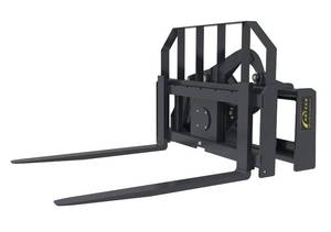 lot 8495 image: Unused Arteer Rotating Hydraulic Pallet Forks (RPT-42L)