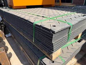 lot 8266 image: Unused Ground Protection Mats - Lot of 15 (FPM)