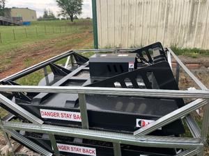 lot 8160 image: Unused JCT Heavy Duty Skid Steer Brush Cutter