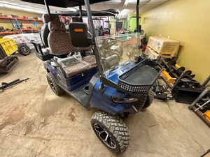 lot 8433 image: Unused CAPTOK OFF-ROAD GOLF CART (CK-GC22S) Navy Blue in Color