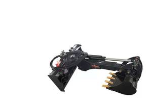 lot 8069 image: Unused Landhonor Big Arm Backhoe for Skidsteer (BH-12-72D)
