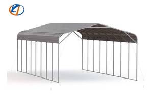 lot 8007 image: Unused KJ Metal 41x20ft Steel Carport Shed (K4120)
