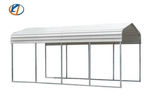 lot 8045 image: Unused KJ Metal 11x21ft Steel Carport (K1121)