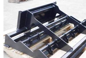 lot 8294 image: Unused SD Lanch Land Leveler (Mini Skid Steer Attachment)
