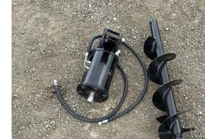 lot 8299 image: Unused SD Lanch 20cm Drill Auger (Mini Excavator Attachment)