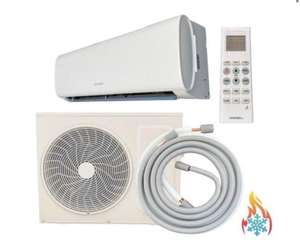 lot 8051 image: Unused Confortotal 12,000 BTU Mini Split Heat Pump Air Conditioner 115V (N121-D3)  One Head and Base Unit