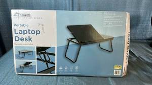 lot 2013 image: Peakform Portable Laptop Desk 23.6 in W x 13.7 in D Adjustable