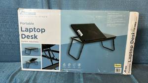 lot 2014 image: Peakform Portable Laptop Desk 23.6 x 13.7 x 7.8-10.2 inches