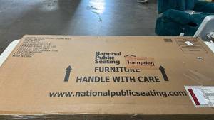 lot 8002 image: National Public Seating BT3060 Premium Polyethylene Folding Table 30x60