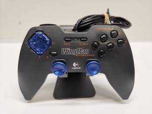 lot 15 image: Logitech WingMan RumblePad Wired Game Controller
