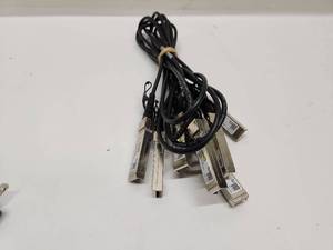 lot 24 image: 10Gtek CAB-10GSFP-P1M 10GBASE-CU SFP Cable 1-Meter Lot of 5