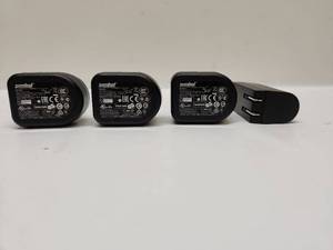 lot 26 image: Symbol 4-Pack USB Power Adapters 1543 1550 Charging Blocks
