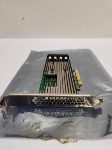 lot 56 image: PCIe SAS HBA Card 12Gbs 4-Port Mini-SAS HD SN SP8Z801115
