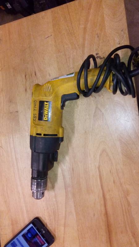 lot 3995 image: 7.8 Amp 12 in. Variable Speed Reversing Dual-Range Hammer Drill
