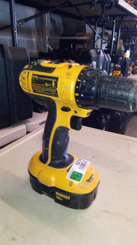 lot 6276 image: 18V 12 (13MM) CORDLESS COMPACT DRILLDRIVER BATTERY INCLUDED
