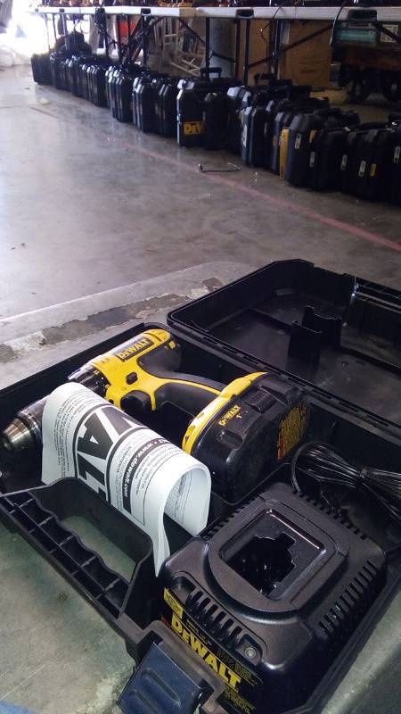 lot 6349 image: 18V 12 (13MM) CORDLESS COMPACT HAMMERDRILL