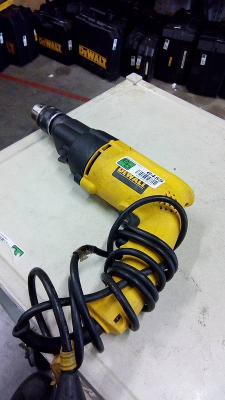 lot 6455 image: DEWALT 12-in Corded Hammer Drill