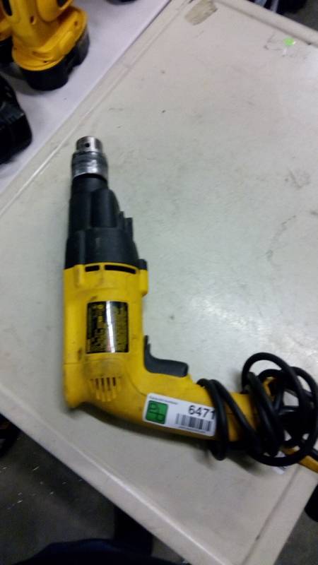 lot 6471 image: DEWALT 12-in Corded Hammer Drill