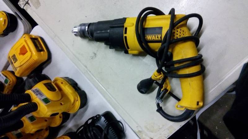 lot 6483 image: 7.8 Amp 12 in. Variable Speed Reversing Dual-Range Hammer Drill
