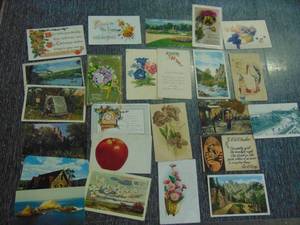 lot 3018 image: Selection of Vintage Postcards