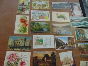 lot 3020 image: Selection of Vintage Postcards