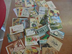 lot 3025 image: Selection of Vintage Postcards