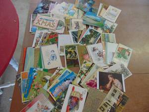 lot 3028 image: Selection of Vintage Postcards