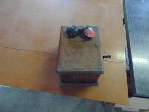 lot 3040 image: Western Electric Telephone Box