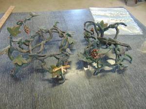 lot 3070 image: Iron Plant Stands or Decor 