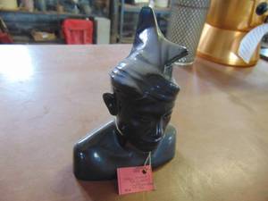 lot 3072 image: Resin Head FigurineBust
