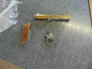 lot 3086 image: Benjamin .22 Air Pistol Parts
