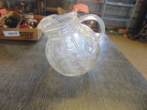 lot 3101 image: Clear Ball Pitcher