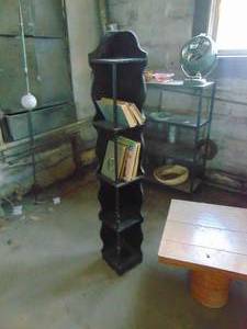 lot 3116 image: Corner Shelf 8 x8 or so by 50  tall