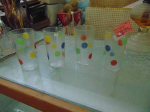 lot 3126 image: 4 Polka Dot Glasses