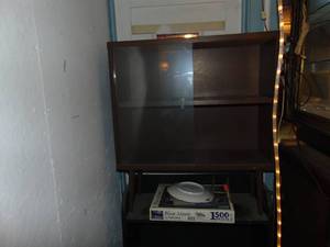 lot 3165 image: MCM - Book Case - Record Cabinet