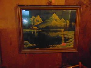 lot 3171 image: Mountain Scenery - Artwork
