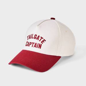 lot 12289 image: Tailgate Captain Gameday Baseball Hat - Wild Fable Maroon - Retail $15